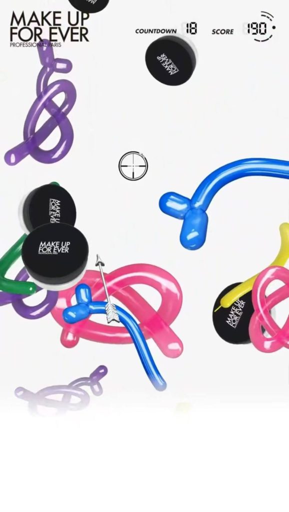 箭矢射气球互动游戏