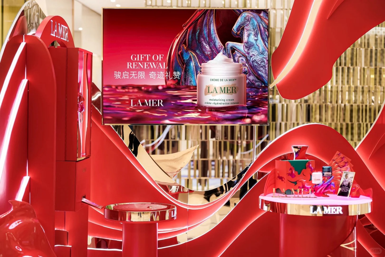 LAMER 海蓝之谜手势捏陶艺互动